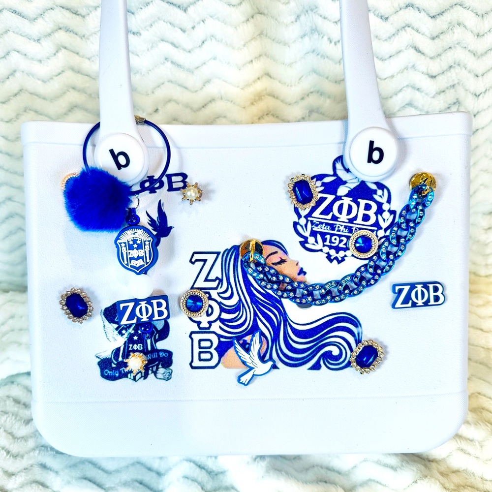 Custom Zeta Sorority Bag